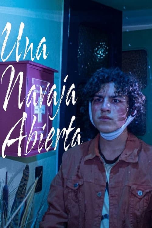 Una navaja abierta poster