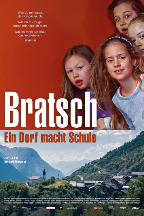 Bratsch - Ein Dorf macht Schule poster