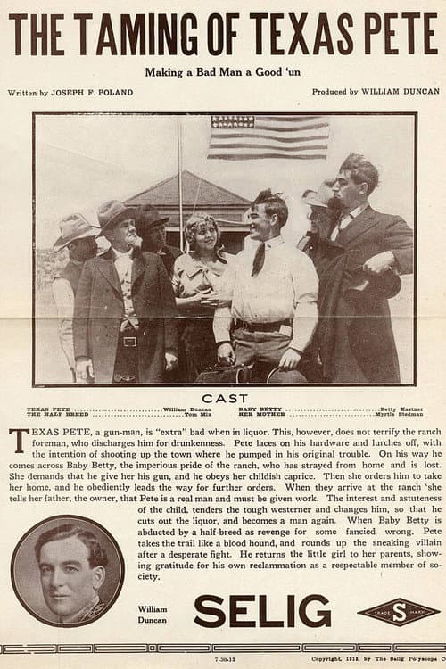 The Taming of Texas Pete poster