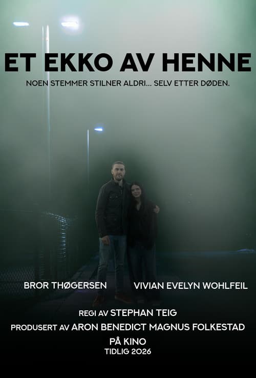 An echo of her voice poster