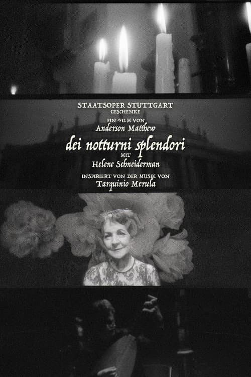 dei notturni splendori poster