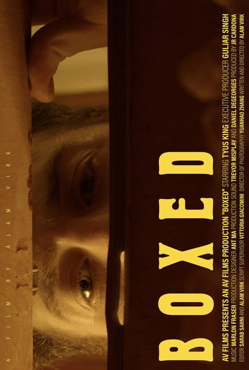 Boxed poster