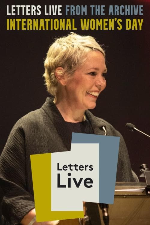 Letters Live from the Archive: International Women’s Day poster