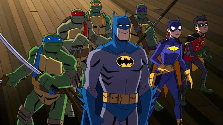 Batman vs Teenage Mutant Ninja Turtles still
