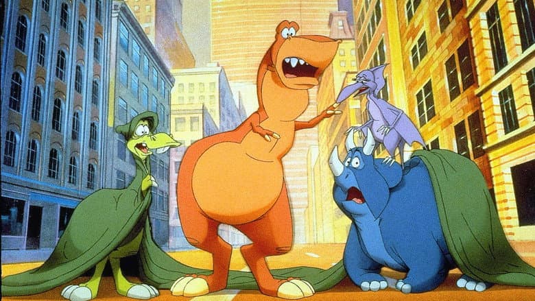 We're Back! A Dinosaur's Story still