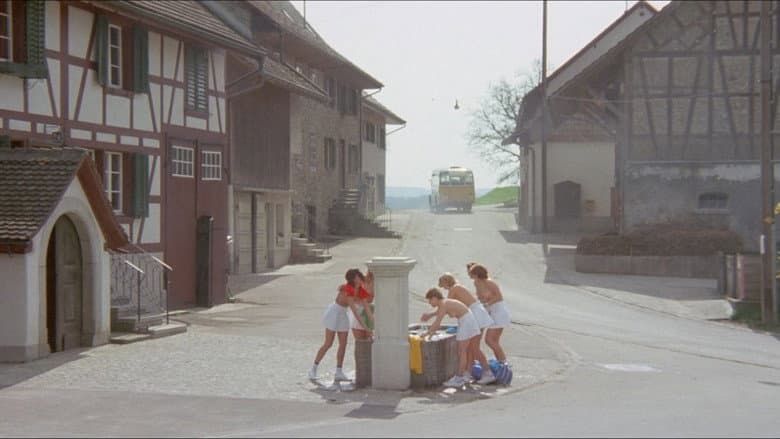 Six Swedish Girls in Alps still