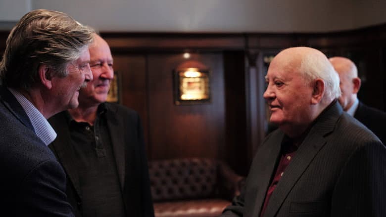 Meeting Gorbachev still