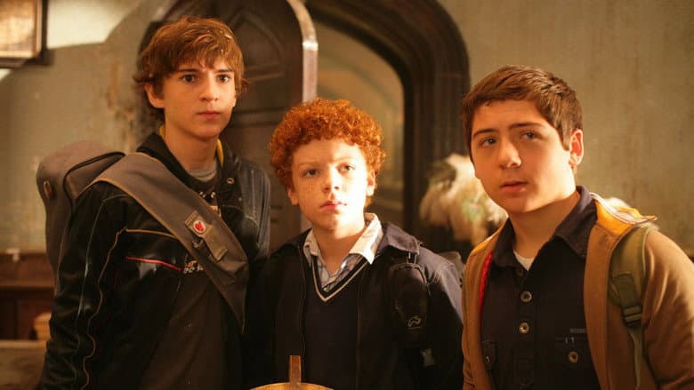 The Three Investigators in The Secret of Terror Castle still