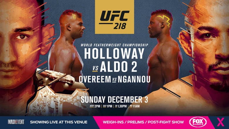 UFC 218: Holloway vs. Aldo 2 still