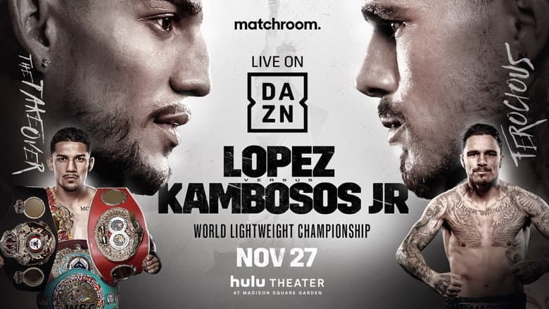 Teofimo Lopez vs. George Kambosos Jr still