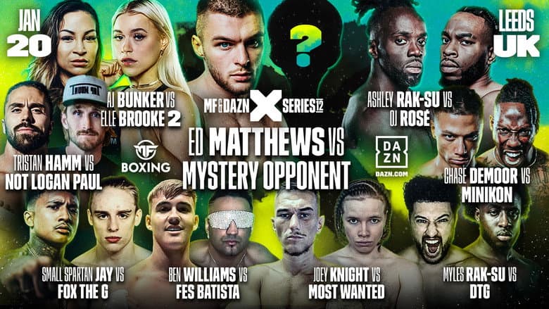 Ed Matthews vs. Mystery Opponent still