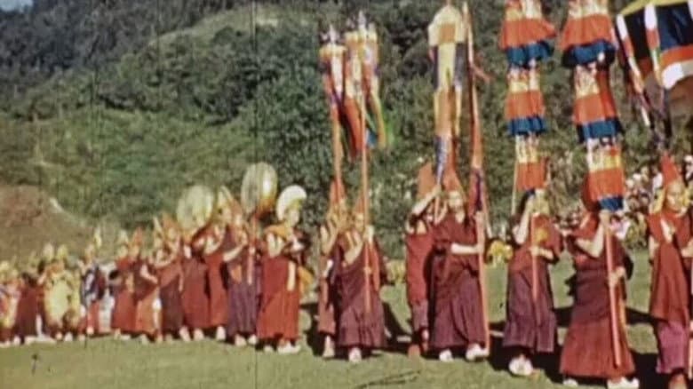 Procession at Gangtok still