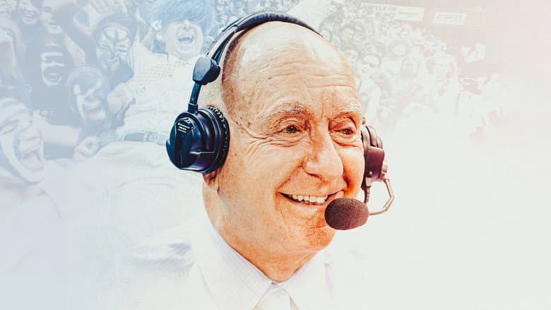 Dickie V still