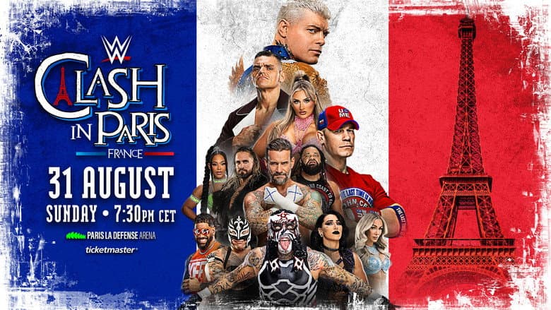 WWE Clash in Paris 2025 still