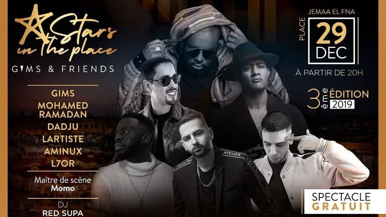 Stars in The Place : Gims & Friends still