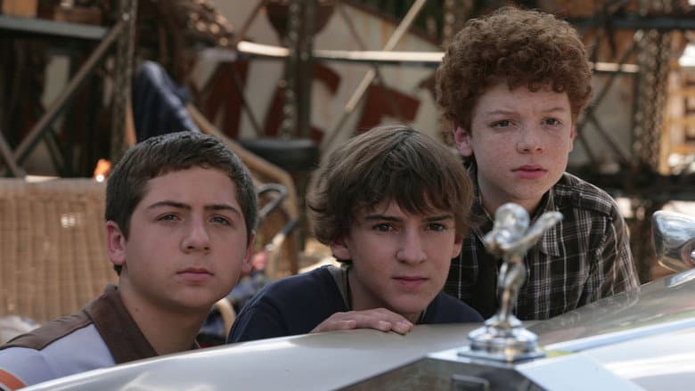 The Three Investigators in The Secret of Terror Castle still