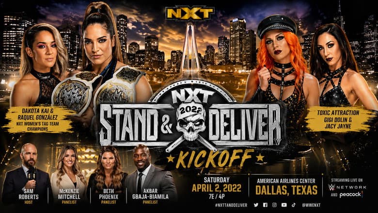 WWE NXT Stand & Deliver Kickoff still