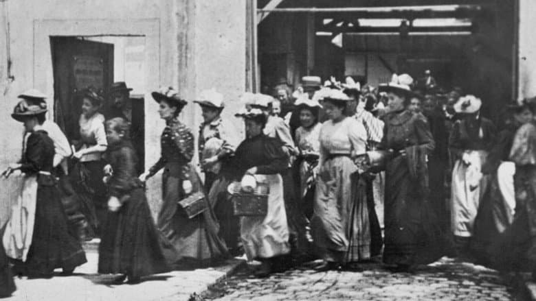 Workers Leaving the Lumière Factory still