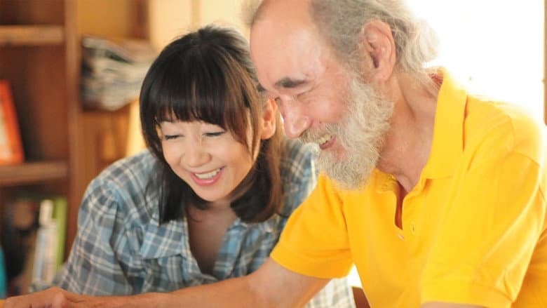 The Elderly Person's Love: Sumo Wrestler of Paper still