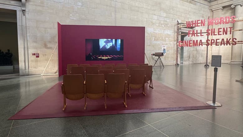 WHEN CINEMA SPEAKS... still