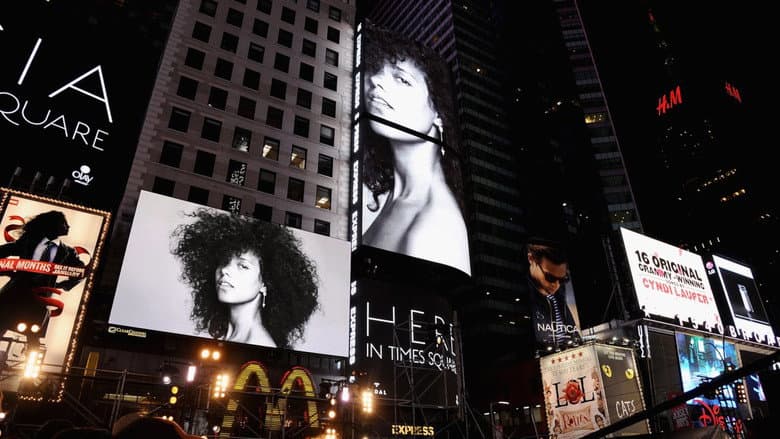 Alicia Keys - Here in Times Square still