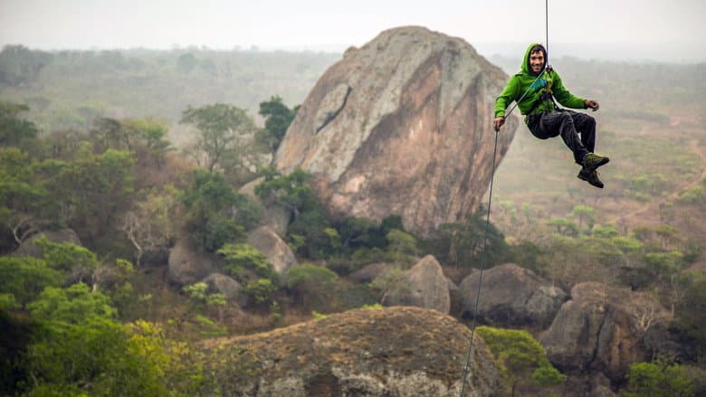 Crack Climbs and Land Mines, Alex Honnold in Angola still