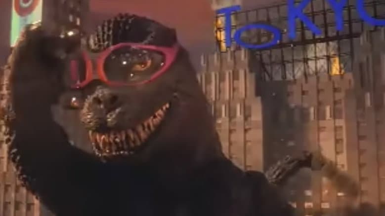 Godzilla vs. Charles Barkley still