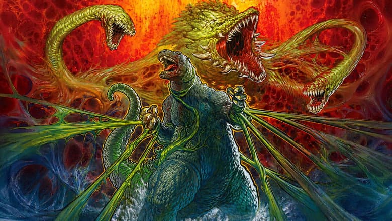 Godzilla vs. Biollante still