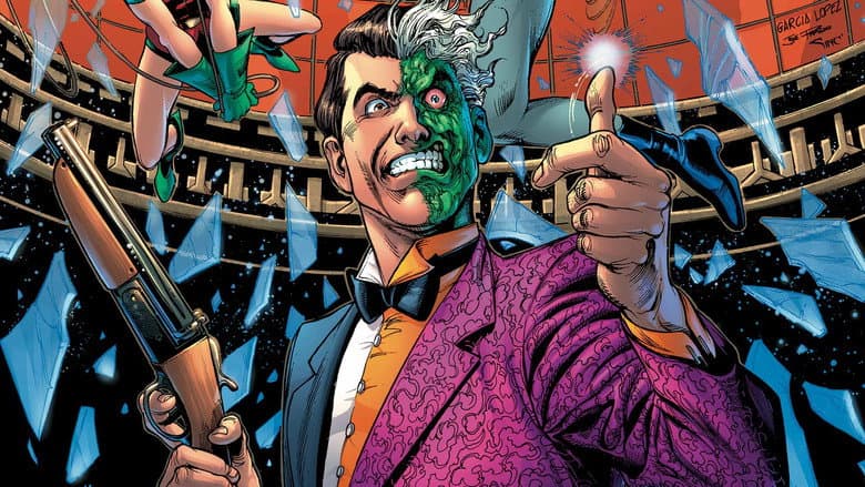 Batman vs. Two-Face still