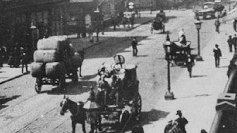 Traffic Crossing Leeds Bridge still