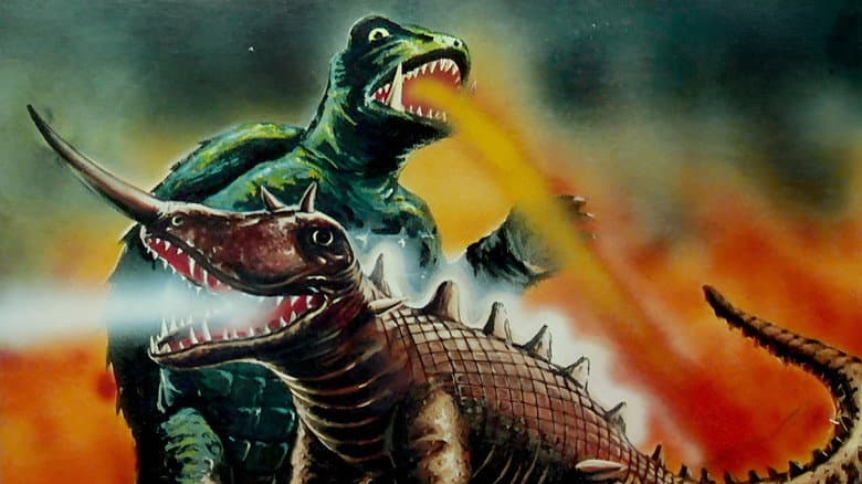 Gamera vs. Barugon still