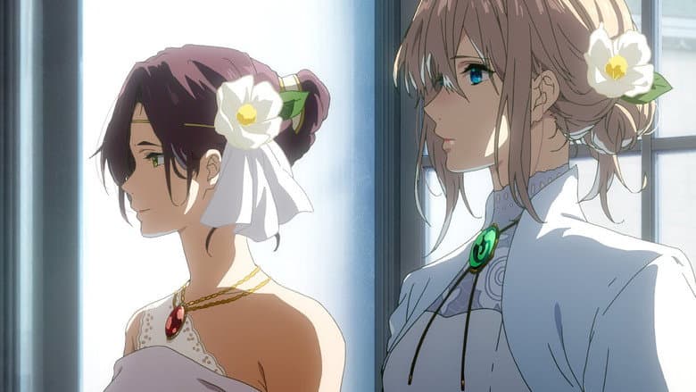 Violet Evergarden: Eternity and the Auto Memory Doll still