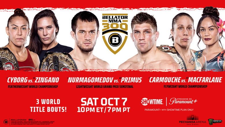 Bellator 300: Nurmagomedov vs. Primus still