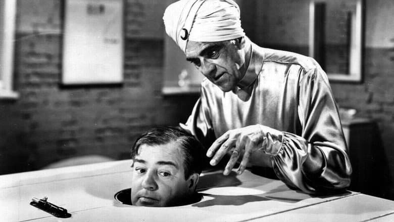 Bud Abbott and Lou Costello Meet the Killer, Boris Karloff still