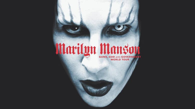 Marilyn Manson - Guns, God and Government World Tour still