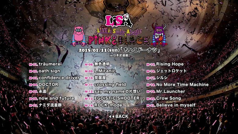 LiVE is Smile Always ~PiNK&BLACK~ in Nippon Budokan -Choco Donut- still