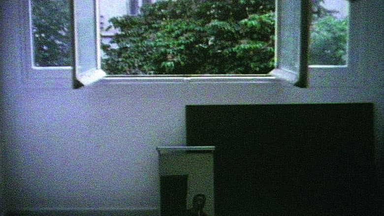 Jeune femme à sa fenêtre lisant une lettre still