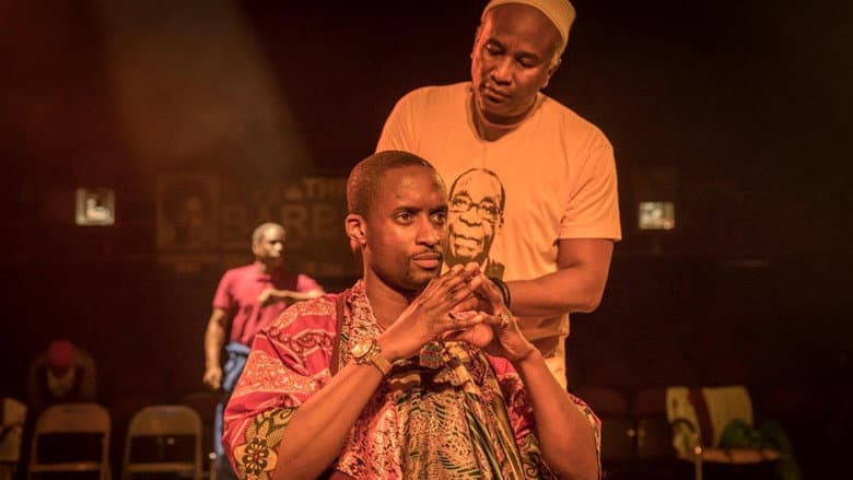 National Theatre Live: Barber Shop Chronicles still