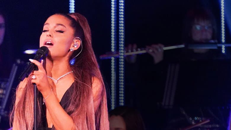 Ariana Grande at the BBC still