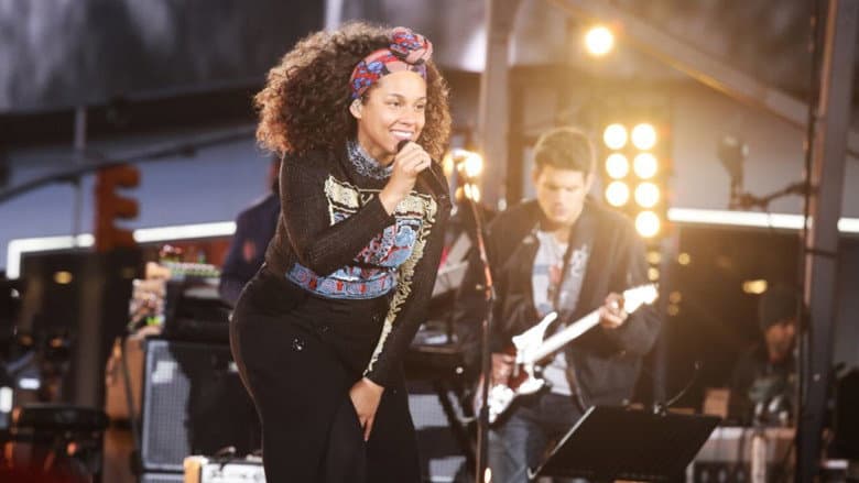 Alicia Keys - Here in Times Square still