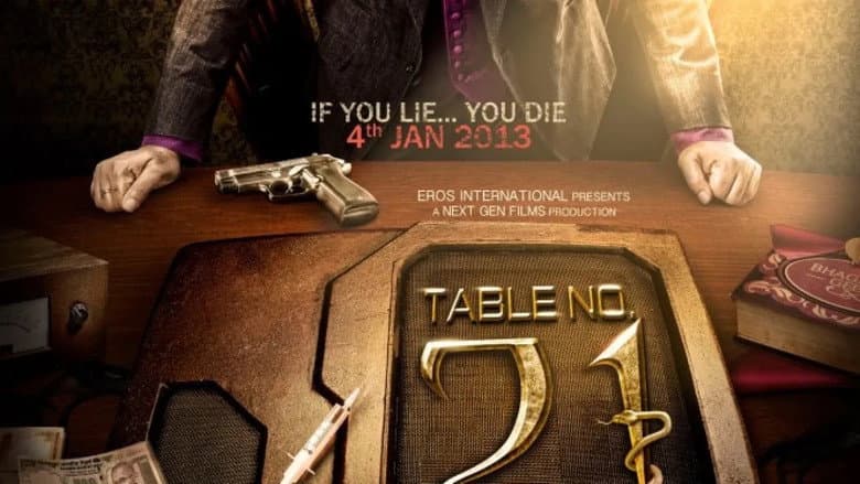 Table No. 21 still