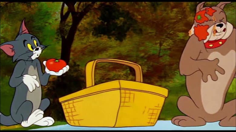 Pup on a Picnic still