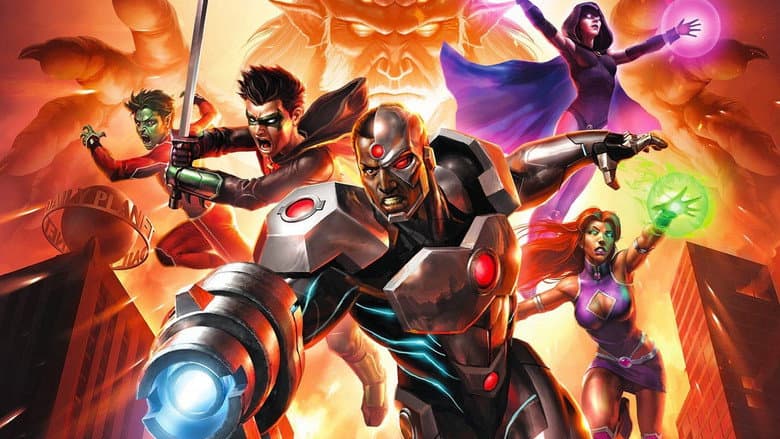 Justice League vs. Teen Titans still