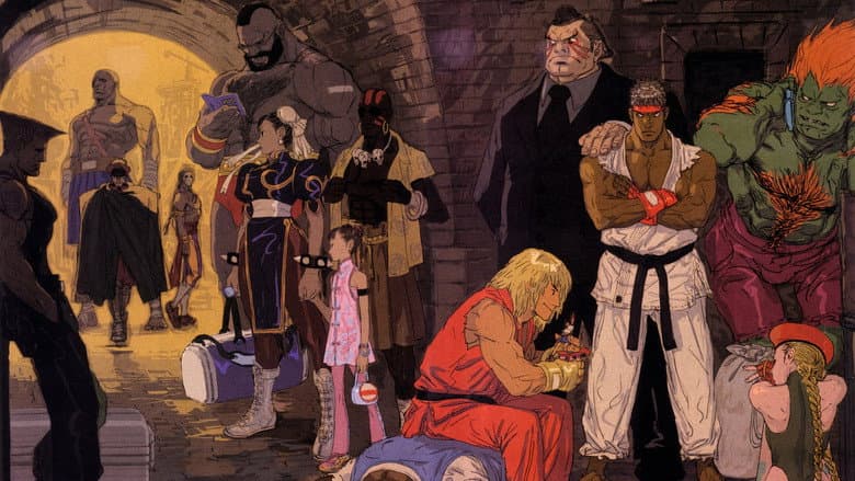 STREET FIGHTER SAGA ~Kakutou Bushiden~ Famitsu DVD Video still
