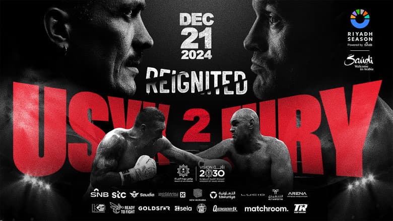 Oleksandr Usyk vs. Tyson Fury II still