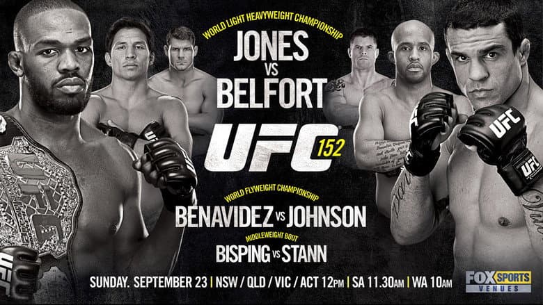UFC 152: Jones vs. Belfort still