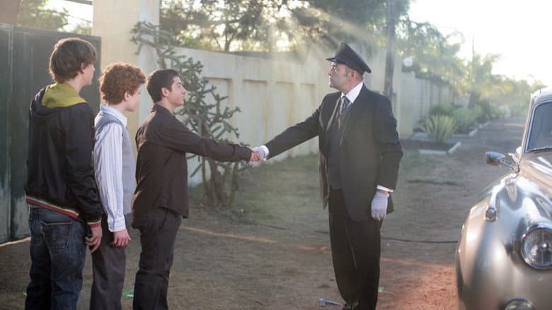 The Three Investigators in The Secret of Terror Castle still