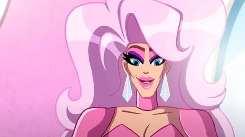 Maxxie LaWow: Drag Super-shero still