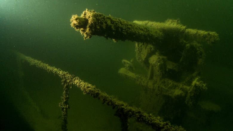 Nazi Sunken Sub still