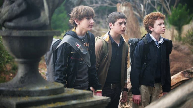 The Three Investigators in The Secret of Terror Castle still